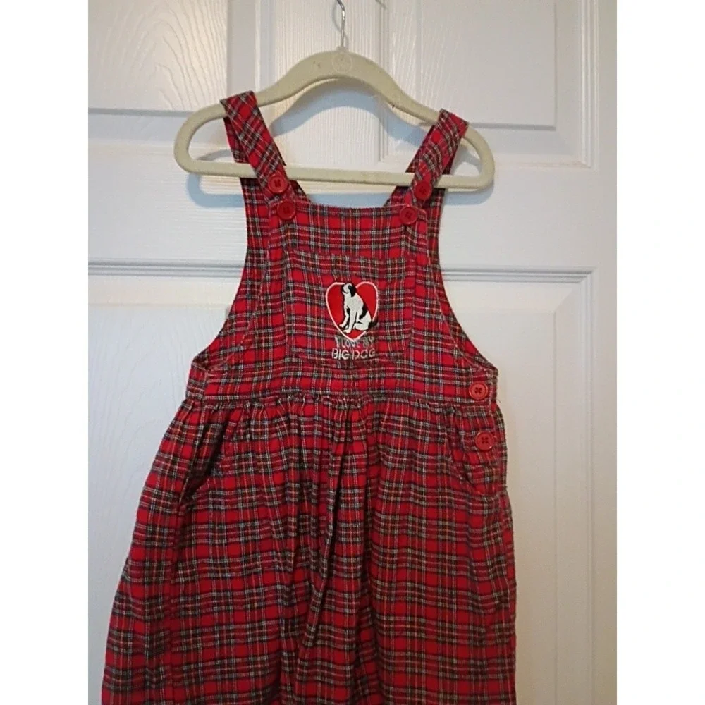 Vintage GU Condition Big Dogs Sportswear Little Big Dog Girls Jumper Sz 2/3